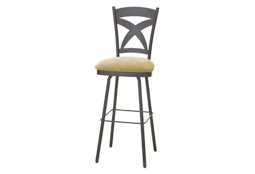Countryside 26" Marcus Swivel Counter Stool by Amisco at Esprit Decor Home Furnishings